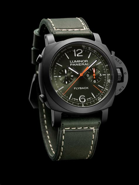 panerai flyback ceramic|panerai chrono pam01219.